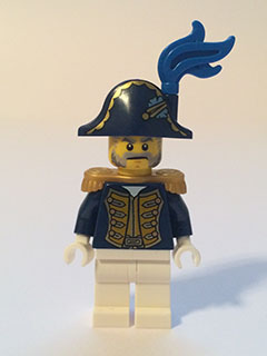 LEGO Minifigure-Governor-Pirates / Pirates III-PI156-Creative Brick Builders